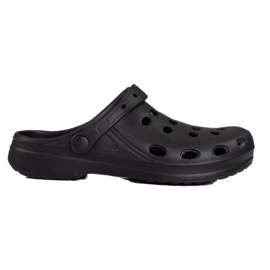 Leichte schwarze Shelovet-Slipper für Herren