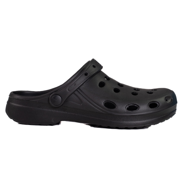 Leichte schwarze Shelovet-Slipper für Herren