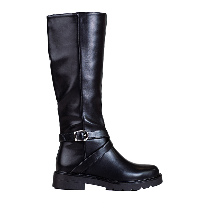 Bequeme Shelovet-Stiefel für Damen schwarz
