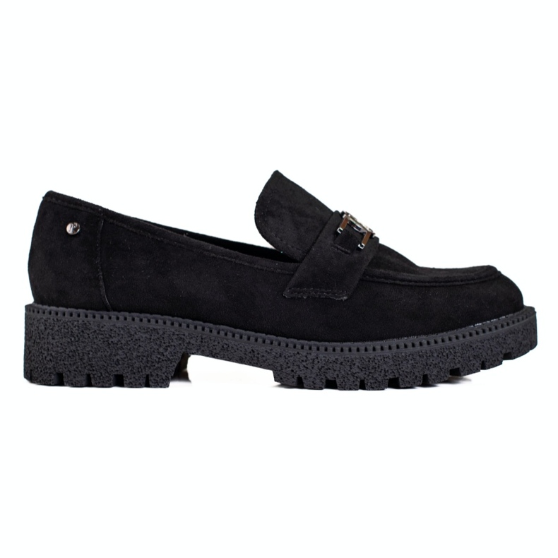 W. Potocki Potocki Wildlederloafer für Damen schwarz