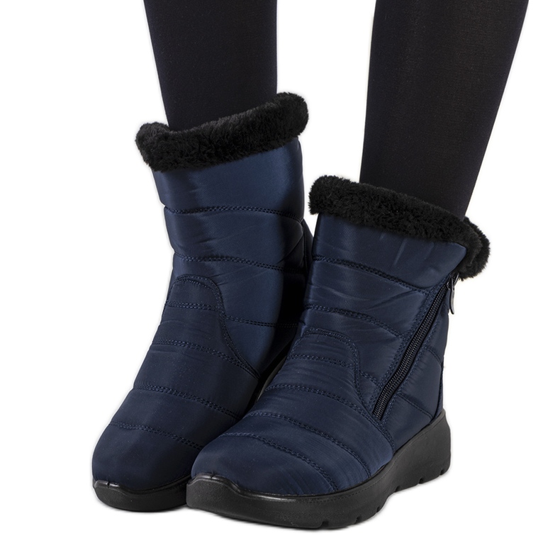 Marineblaue Steppstiefel von Blibrey navy blau
