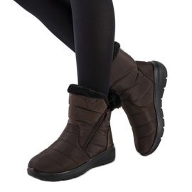 Braune Steppstiefel von Blibrey