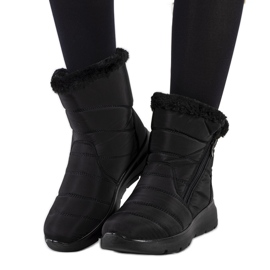 Schwarze Steppstiefel von Blibrey