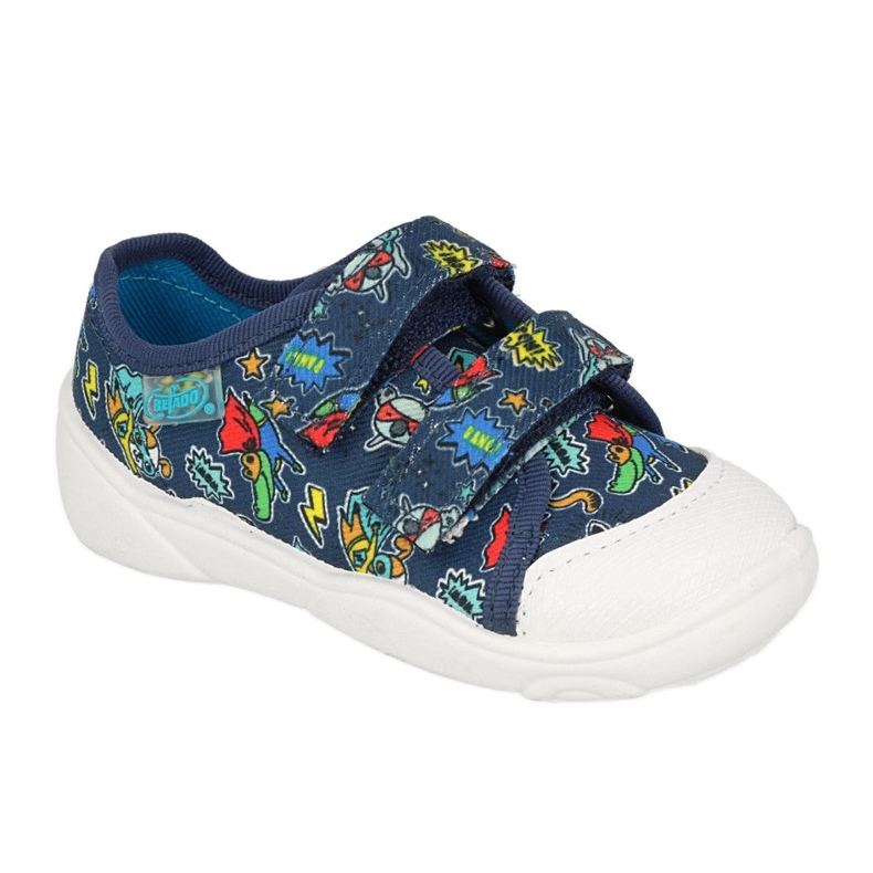 Befado Kinderschuhe 907P155 navy blau mehrfarbig