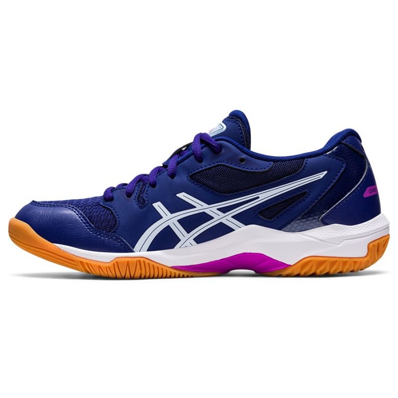 Asics Gel-Rocket 10 W 1072A056 405 Volleyballschuhe navy blau blau und marineblau