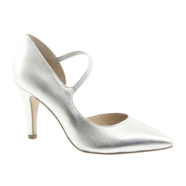 Pumps mit Gürtel Caprice 24402 silber silber-