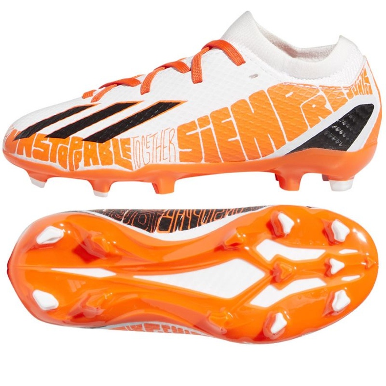 Adidas X Speedportal.3 Fg Jr GW8391 Fußballschuhe mehrfarbig orangen und rottöne