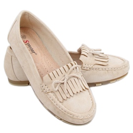 BM Damen-Slipper Stacie Beige