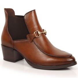 Braune Vinceza JAN150B Slip-on-Stiefel für Damen