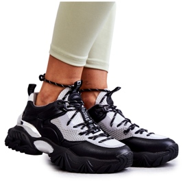 Damen Sportschuhe Memory Foam System Big Star KK274053 Schwarz-Grau