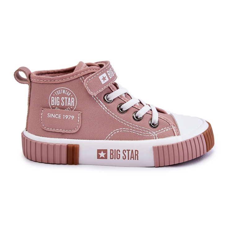 High-Top-Sneaker für Kinder Big Star KK374016 Pink rosa