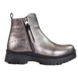 W. Potocki Schuhe für Mädchen Potocki Silber