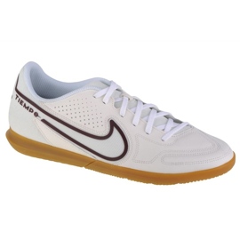 Nike Tiempo Legend 9 Club Ic M DA1189-169 Fußballschuhe weiß beige- und brauntöne