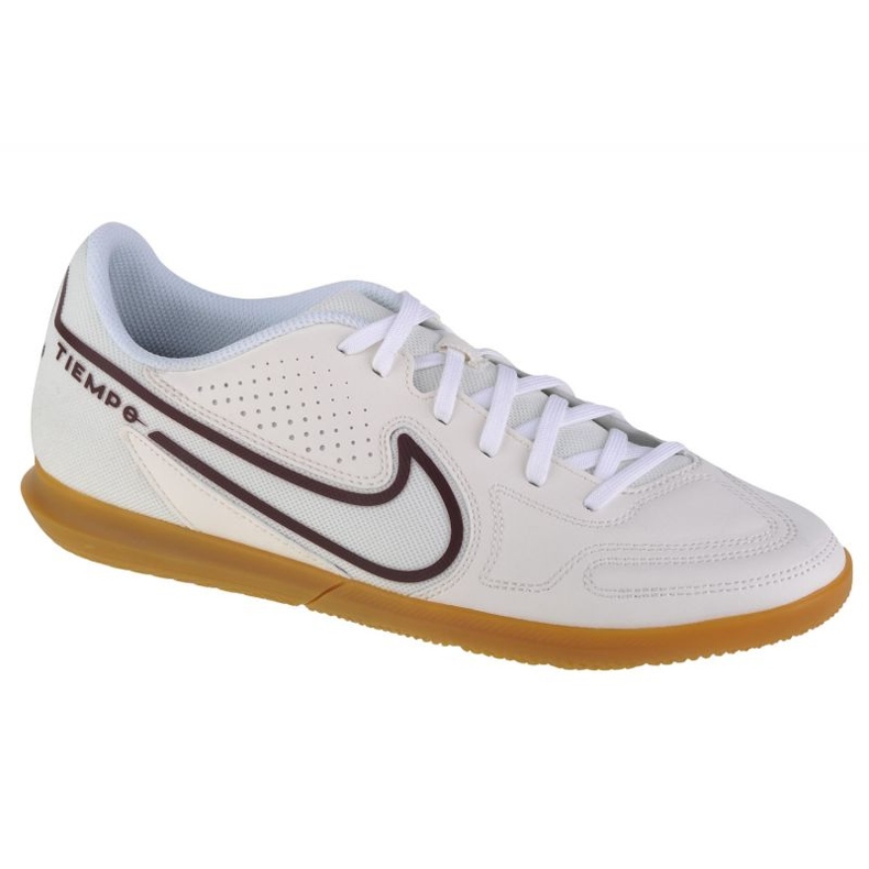 Nike Tiempo Legend 9 Club Ic M DA1189-169 Fußballschuhe weiß beige und braun