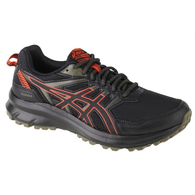 Asics Trail Scout 2 M 1011B181-007 Laufschuhe schwarz orange golden