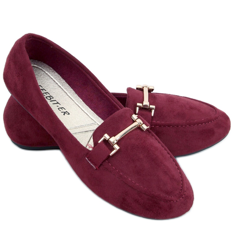 Kubra Wine Damenschuhe rot