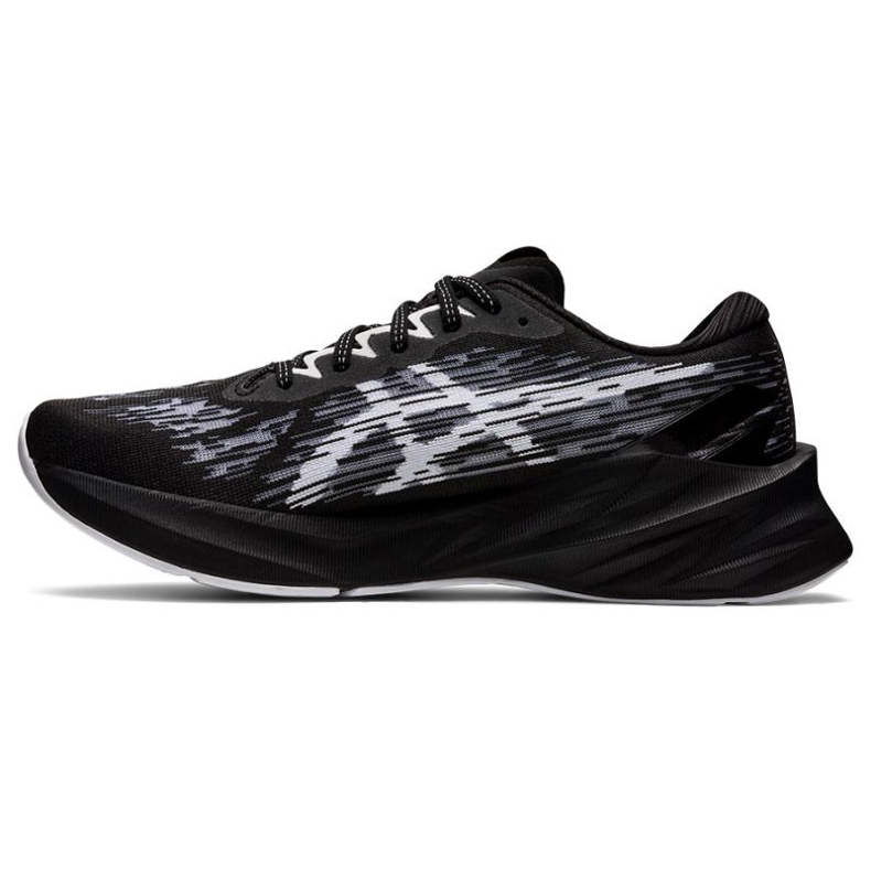 Asics Novablast 3 M 1011B458 002 Laufschuhe weiß schwarz