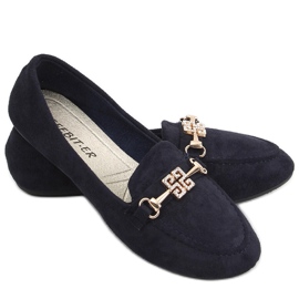 Damen-Slipper Chloe Navy blau