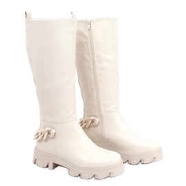 Reitstiefel von Haylie Beige