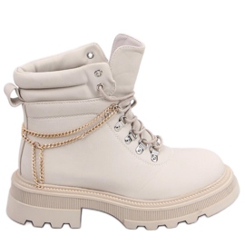 PA1 Beige Trapper-Stiefel von Hudson