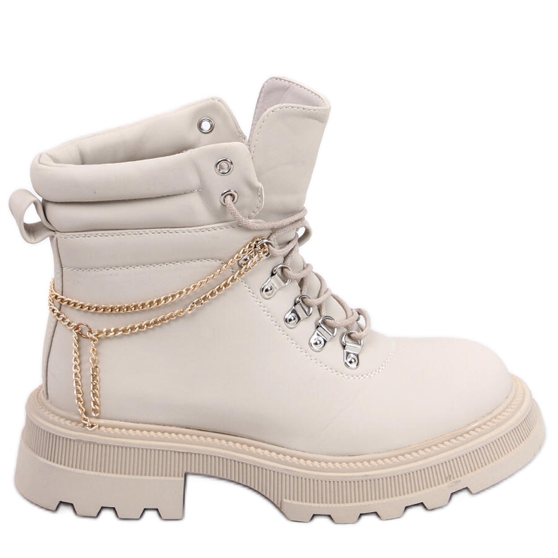 PA1 Beige Trapper-Stiefel von Hudson