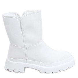 Lizzo Weiße Schneestiefel