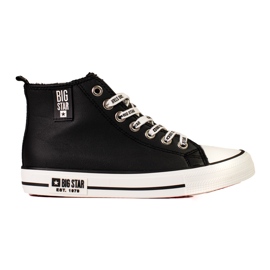 Big Star Damenturnschuhe KK274598 schwarz