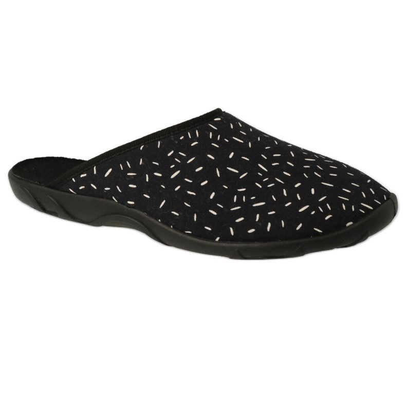 Befado farbige Damenschuhe 235D185 schwarz