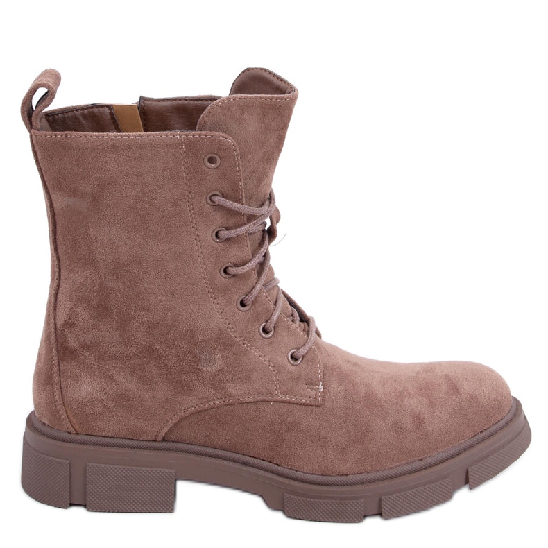 Turner Khaki Arbeiter zum Schnüren beige braun