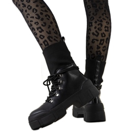 Schwarze Wanderschuhe für Damen von Passo