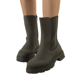 BM Grüne matte Antede-Stiefel