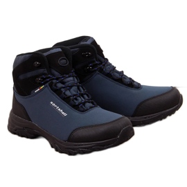 Wasserdichte marineblaue American Club Trekkingschuhe für Herren