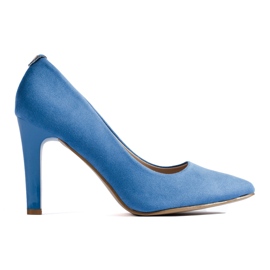 Damenpumps mit High Heels Shelovet blau