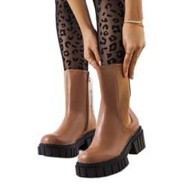 Melika braune Damenstiefel