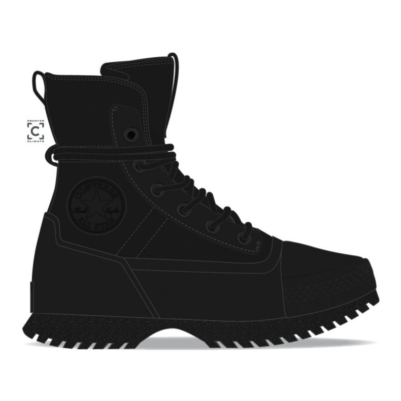 Converse Chuck Taylor All Star Lugged 2.0 Counter Climate W A00909C Schuhe schwarz