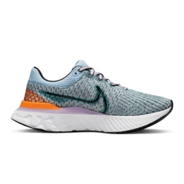 Nike React Infinity Run Flyknit 3 W DD3024-300 Schuh blau