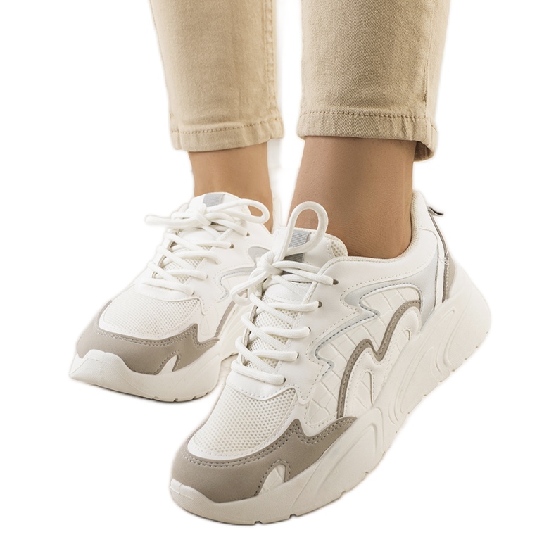 Brito weiße Turnschuhe