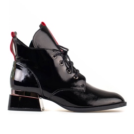 Elegante schwarze Shelovet-Stiefel für Damen