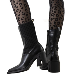 Alanna schwarze Cowboystiefel