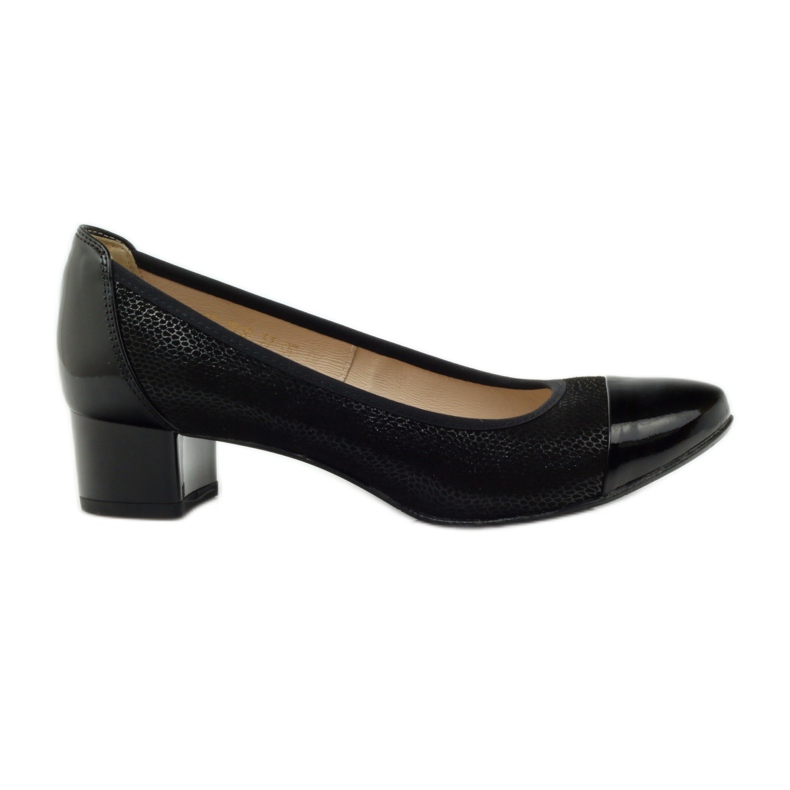 Schwarze Gamis 1810 Damenpumps