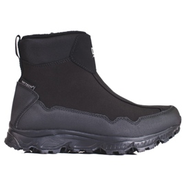 DK Damen-Schneestiefel mit dicker Sohle, schwarz