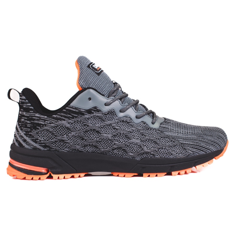 DK graue Herren Sportschuhe schwarz