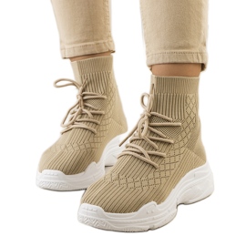 Dowden beige Socken