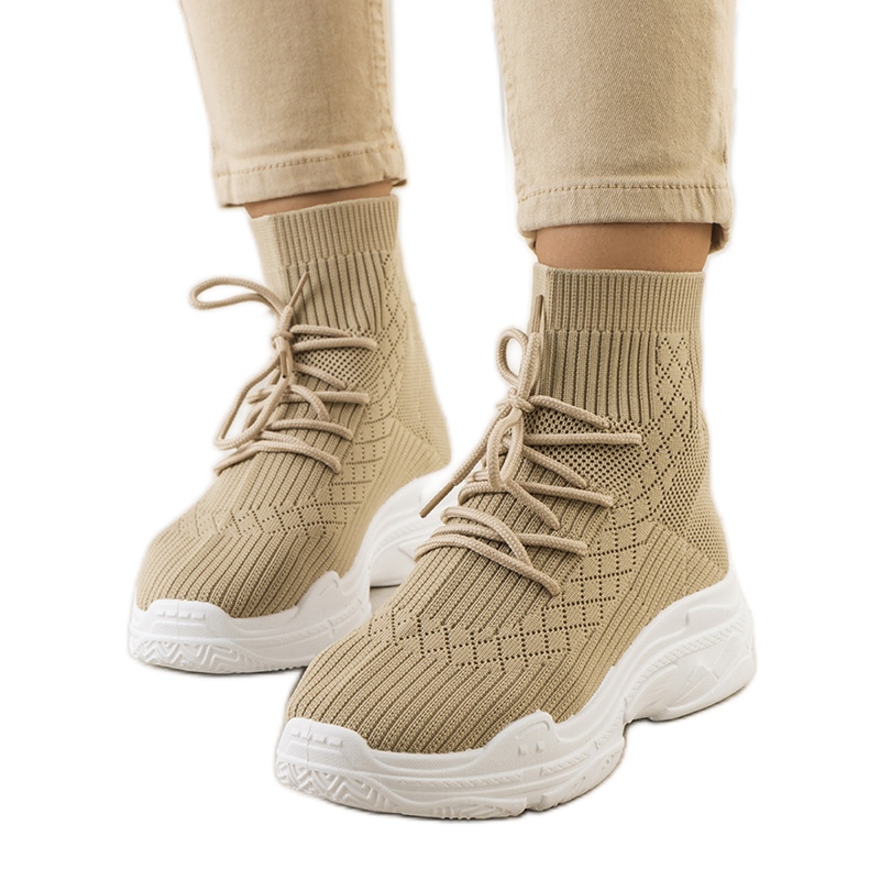 Dowden beige Socken