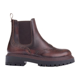 Marco Shoes Marco Chelsea-Stiefel braun