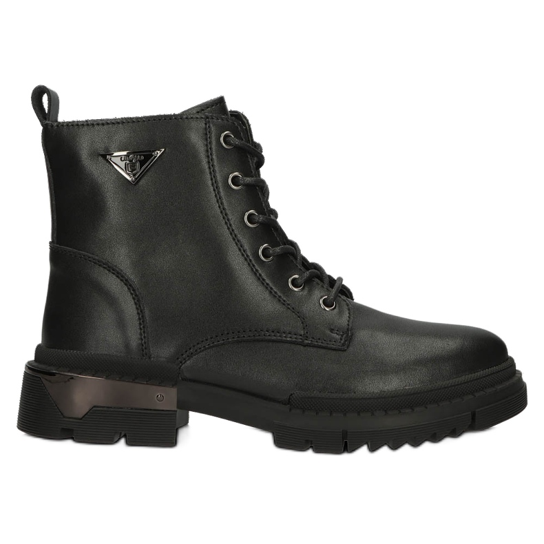Isolierte Lederstiefel Filippo W PAW377B schwarz