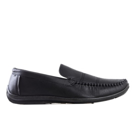 BM Schwarze Cordle-Slipper für Herren