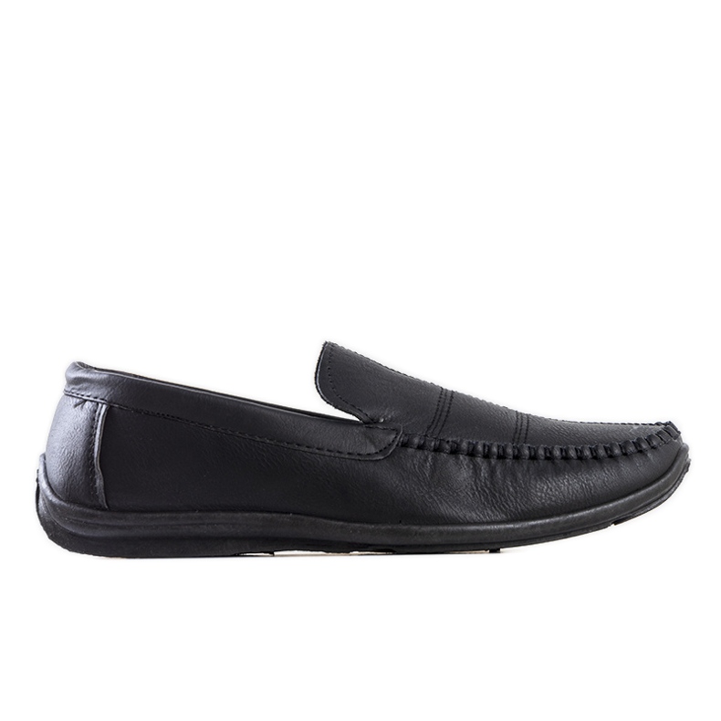 BM Schwarze Cordle-Slipper für Herren
