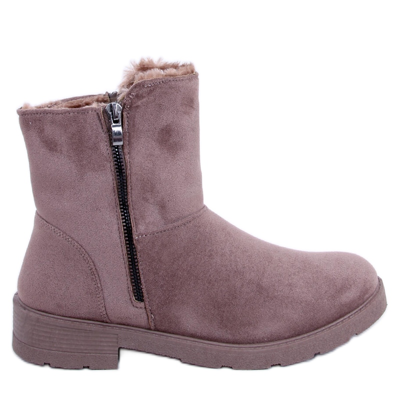PA1 Kallen Khaki flache Stiefel grau