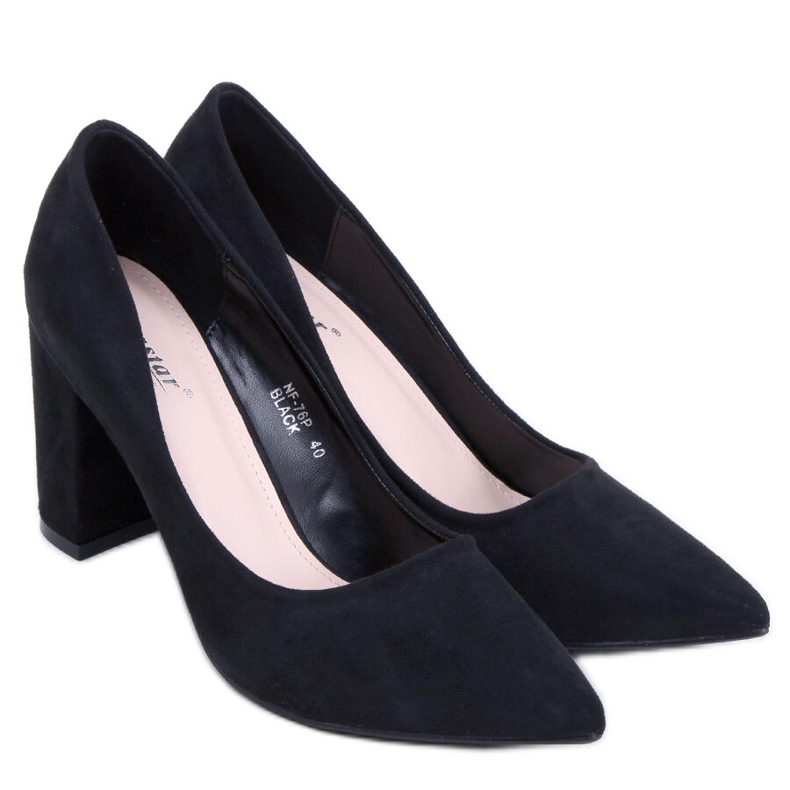 PA1 Pumps auf der Ivonne Black Post schwarz